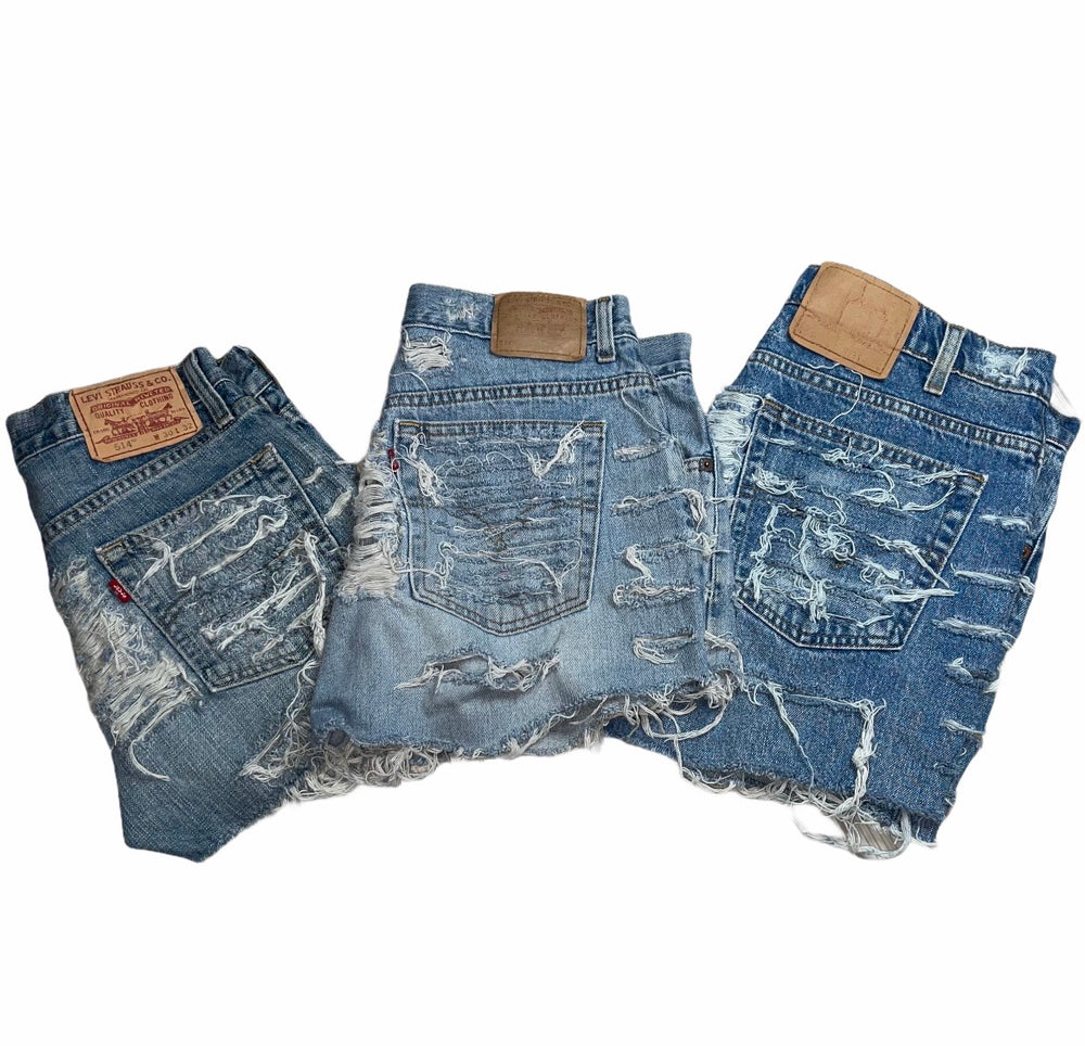 Major Distressed Vintage Shorts